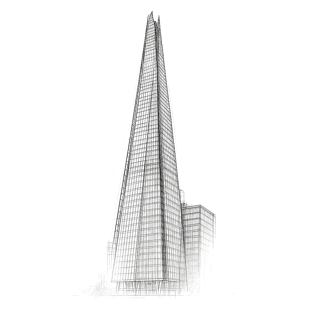 London landmark illustration